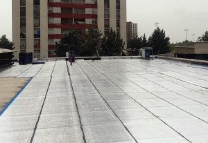 پوشش سراسری ایزوگام فویل دار در پروژه مسکونی