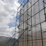 عایق بندی رطوبتی دیوار جانبی ساختمان با ایزوگام