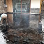 عایق‌کاری رطوبتی کف ساختمان با قیر