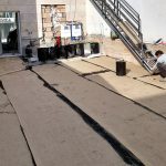 زیرسازی و نصب عایق رطوبتی در فضای باز
