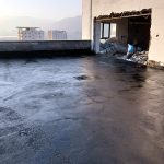 پوشش یکدست ایزوگام روی سقف ساختمان نوساز